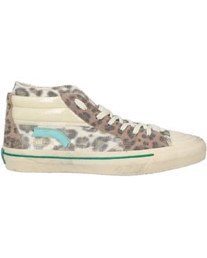 HIDNANDER Khaki Sneakers Leather - Natural