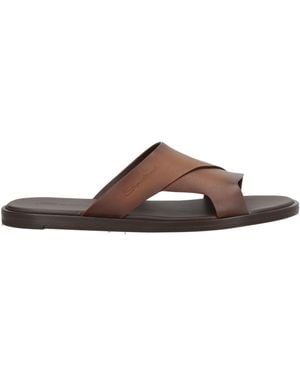 Santoni Sandals - Brown