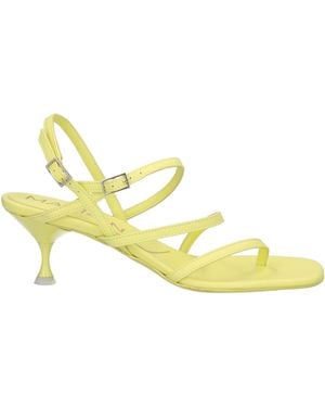 Marian Light Thong Sandal Soft Leather - Yellow