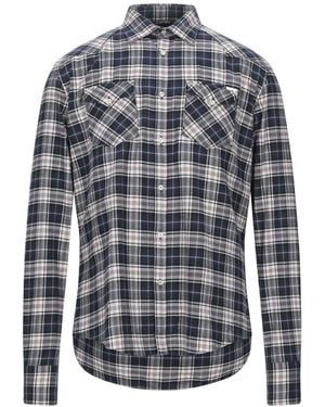 Aglini Shirt Cotton - Blue