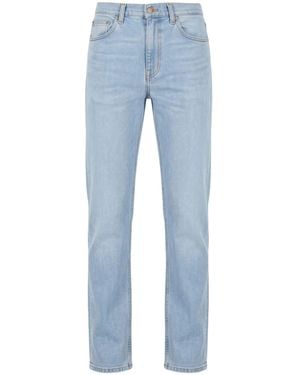BRO-SHIP Jeans Cotton, Elastane - Blue