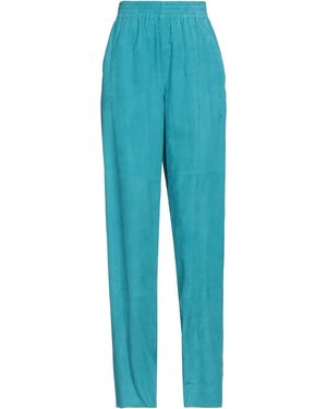 DESA NINETEENSEVENTYTWO Pants Leather - Blue