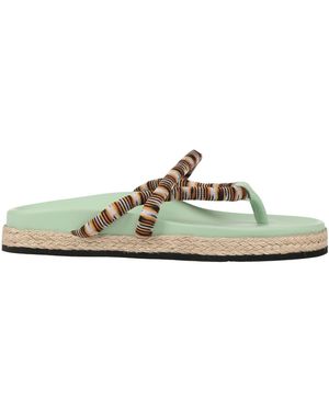 Missoni Thong Sandal - Green