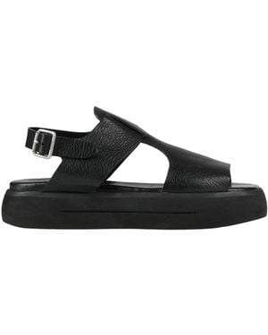 Moma Sandals Leather - Black