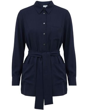 Loewe Shirt Silk, Polyester - Blue