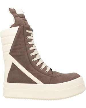 Rick Owens Dark Trainers Leather - Natural