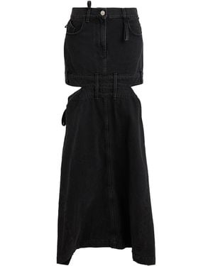 The Attico Jeansrock - Schwarz