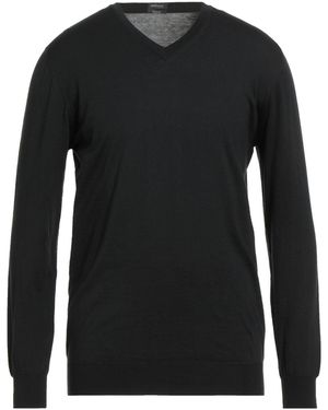Kiton Jumper Cotton - Black