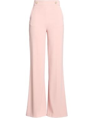 Pinko Blush Trousers Polyester, Elastane - Pink