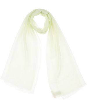 Fedeli Scarf Cashmere - White