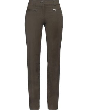 Anna Molinari Trousers Cotton, Elastane - Grey