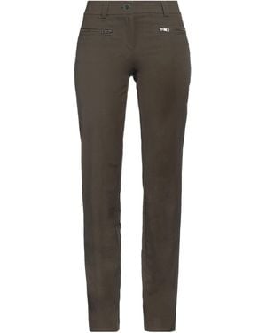 Anna Molinari Pants Cotton, Elastane - Gray