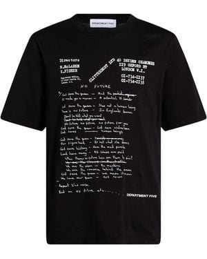 Department 5 T-Shirt - Black