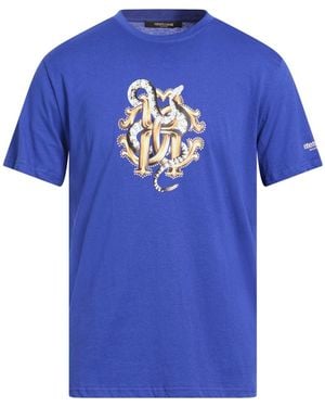 Roberto Cavalli T-Shirt Cotton - Blue