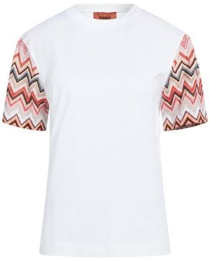 Missoni T-Shirt Cotton, Viscose - White
