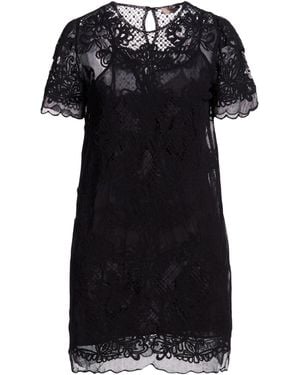 Twinset Mini Dress Cotton - Black