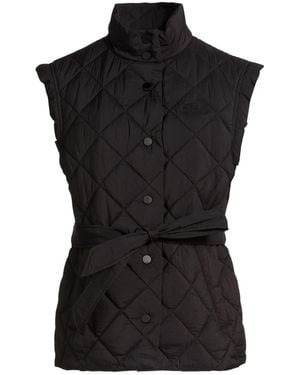 KARL LAGERFELD Veste Sans Manches - Noir