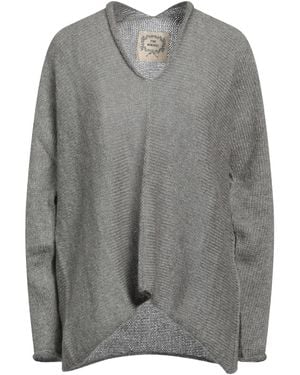 Pink Memories Sweater - Gray
