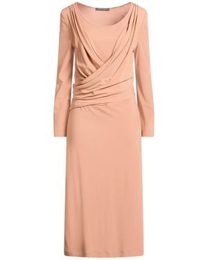 Alberta Ferretti Midi Dress Viscose - Pink