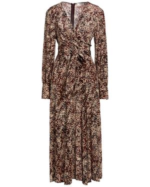 Ottod'Ame Maxi-Kleid - Braun