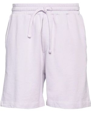 Nanushka Lilac Shorts & Bermuda Shorts Organic Cotton, Elastane - Blue