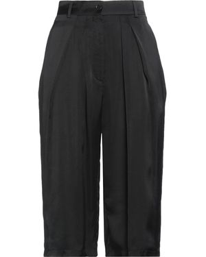 Rochas Pants Cupro - Black