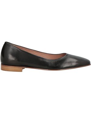 Calpierre Ballet Flats Leather - Black