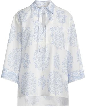 True Royal Top - White