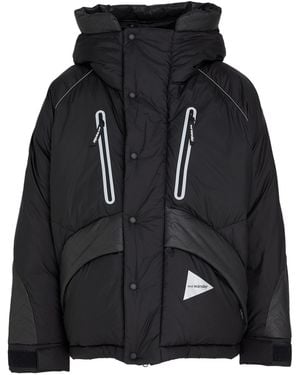 and wander Puffer Nylon - Black