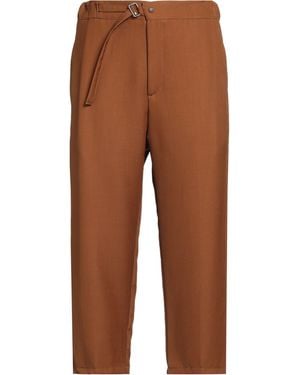 Costumein Camel Pants Virgin Wool - Brown