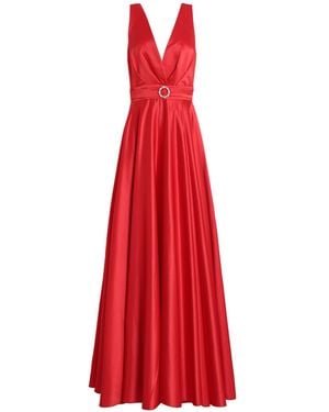 ATELIER LEGORA Maxi Dress Polyester, Silk - Red