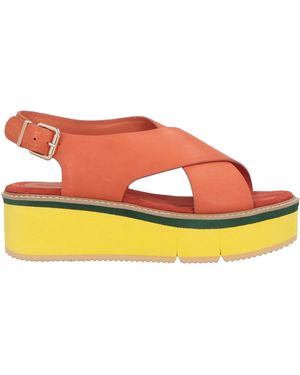 Rahya Grey Sandale - Orange
