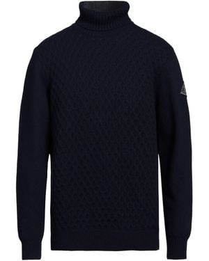 Roy Rogers Turtleneck Wool, Polyamide, Viscose, Cashmere - Blue