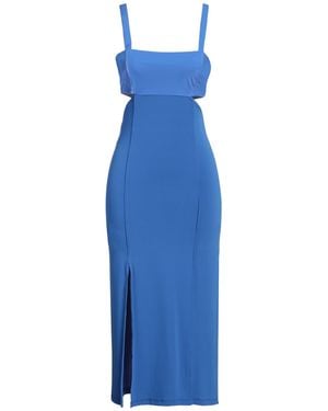 Patrizia Pepe Midi-Kleid - Blau