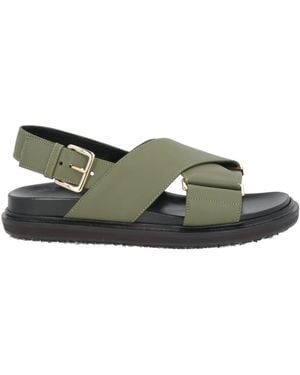 Marni Sandals Leather - Green