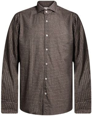 Xacus Shirt Cotton - Brown
