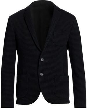 Exibit Midnight Blazer Polyester, Cotton - Blue