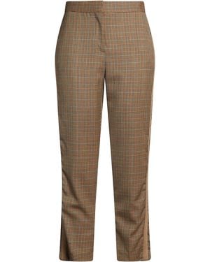 Burberry Pants Wool - Natural