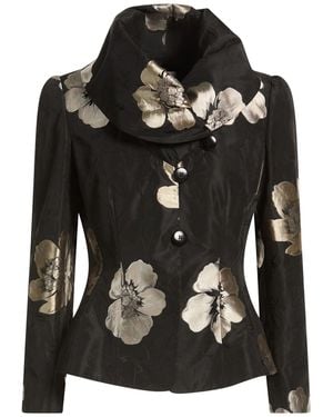 Armani Collezioni Jacket Acetate, Polyester - Black