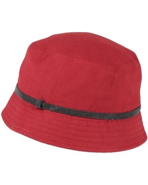 Brunello Cucinelli Hat - Red