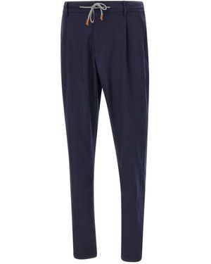 Eleventy Pantalon - Bleu