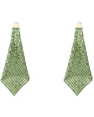 Rabanne Earrings Metal - Green