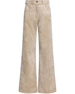SEVENTY VENEZIA Pants Cotton, Viscose - Natural