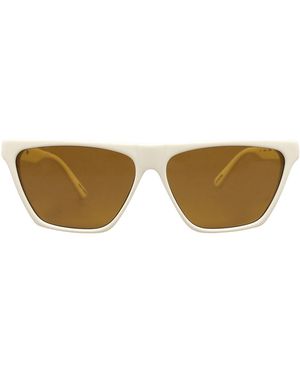 The Attico x Linda Farrow Sunglasses - Natural