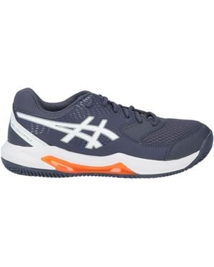 Asics Sneakers Synthetic Material, Textile Fibers - Blue
