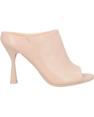 Agl Attilio Giusti Leombruni Blush Sandals Leather - Natural