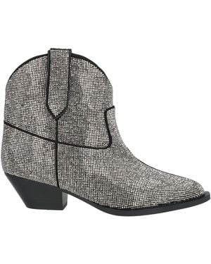 Lola Cruz Ankle Boots - Grey