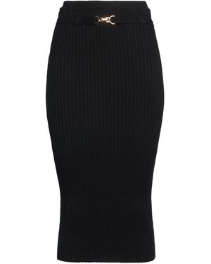 Kontatto Midi Skirt Viscose, Polyester - Black