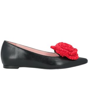 Ras Ballet Flats Leather - Red