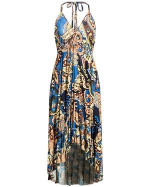 Kontatto Mini Dress Viscose - Blue